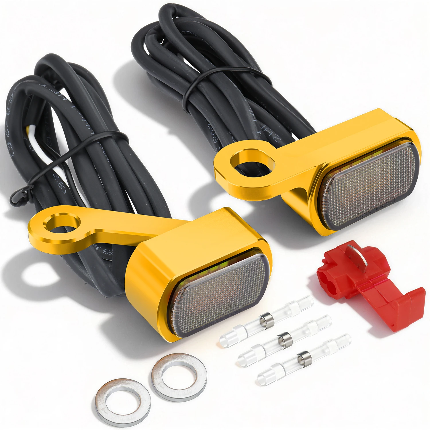 

Передние светодиодные указатели поворота, мини-мигалки, ходовые огни для Harley Sportster XL 883 1200 2004 года выпуска и новее