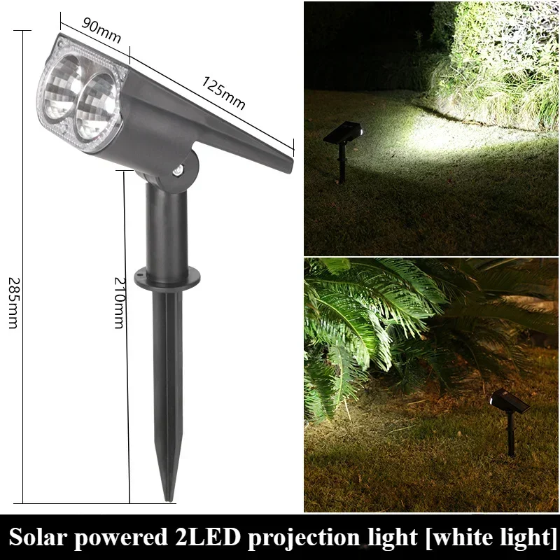 NEWBIRTH RGB Solar Landscape Spotlight 3
