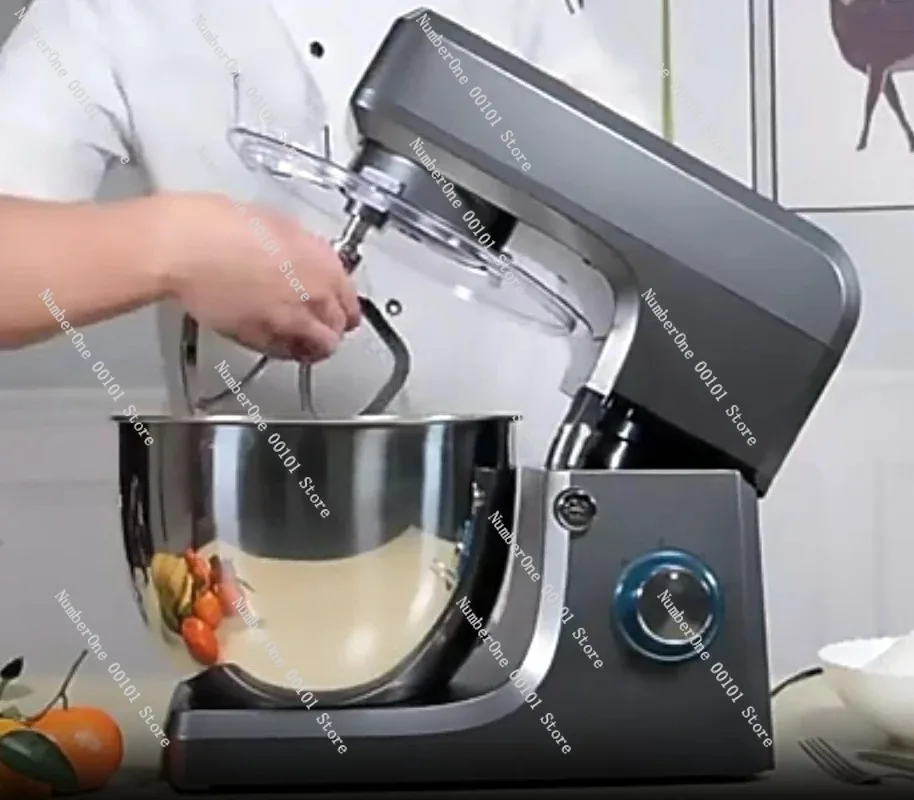 1511 8L Electric Dough Mixer, Household Stand Mixer for Baking Bread Pizza Pasta & Kneading