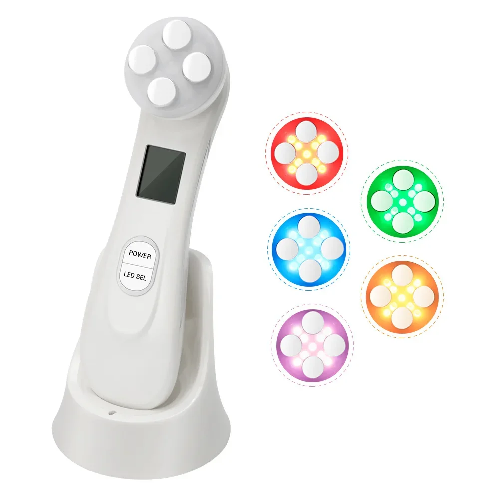 Skin Care Led Facial Beauty Tool Face Skin EMS Mesotherapy Electroporation Microcurrent LED Photon Skin Care Device
