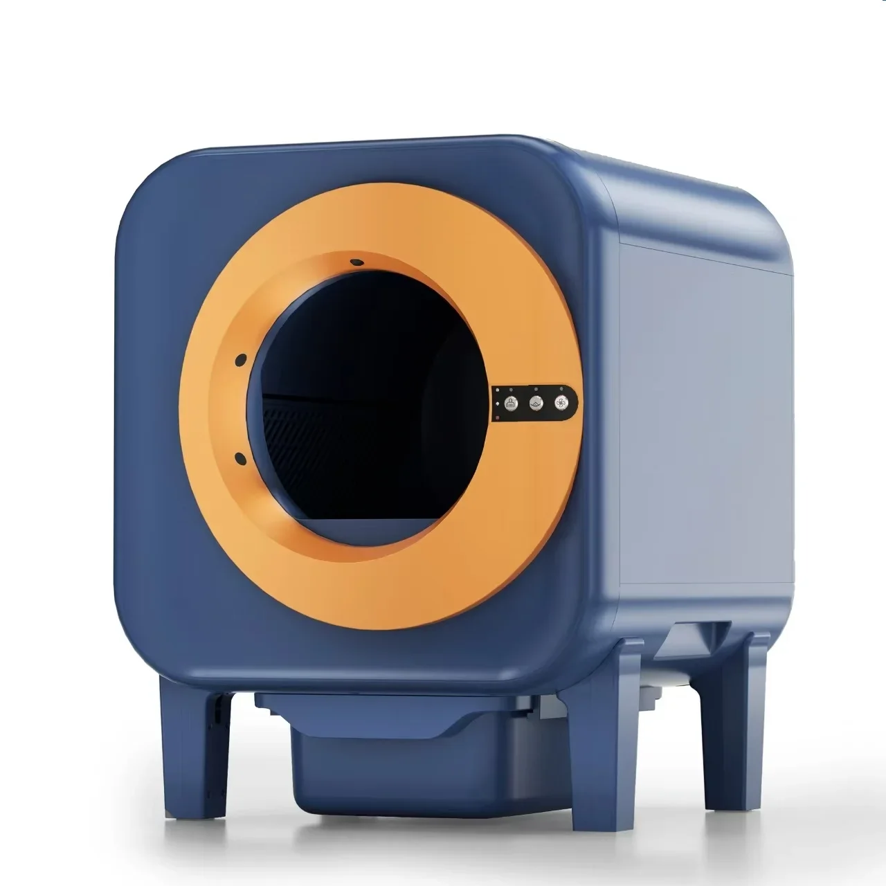 Technology Cat And Accessories 70L Confortable Cat Toilet App Controlled Smart Easy Clean Cat Box