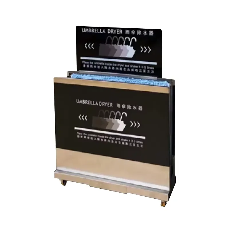 Commercial Umbrella Dryer High Performance Eco Friendly Easy Use Stand for Business Office Hotel Lobby Heavy Duty Metal Frame