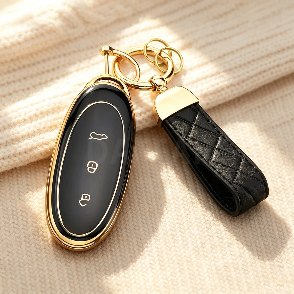 

Tpu Car Key Case for Dongfeng Nammi 2024 2025 Dfsk Naami Protector Fob Cover Shell Keychian Auto Accessories