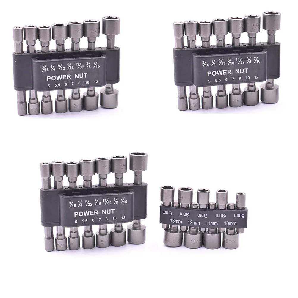 

Star Bit Socket Set 14 in 1 Nonmagnetic Hex Spline Easy Size Recognition High Torque Longevity Auto Equipment Spline Socket Set