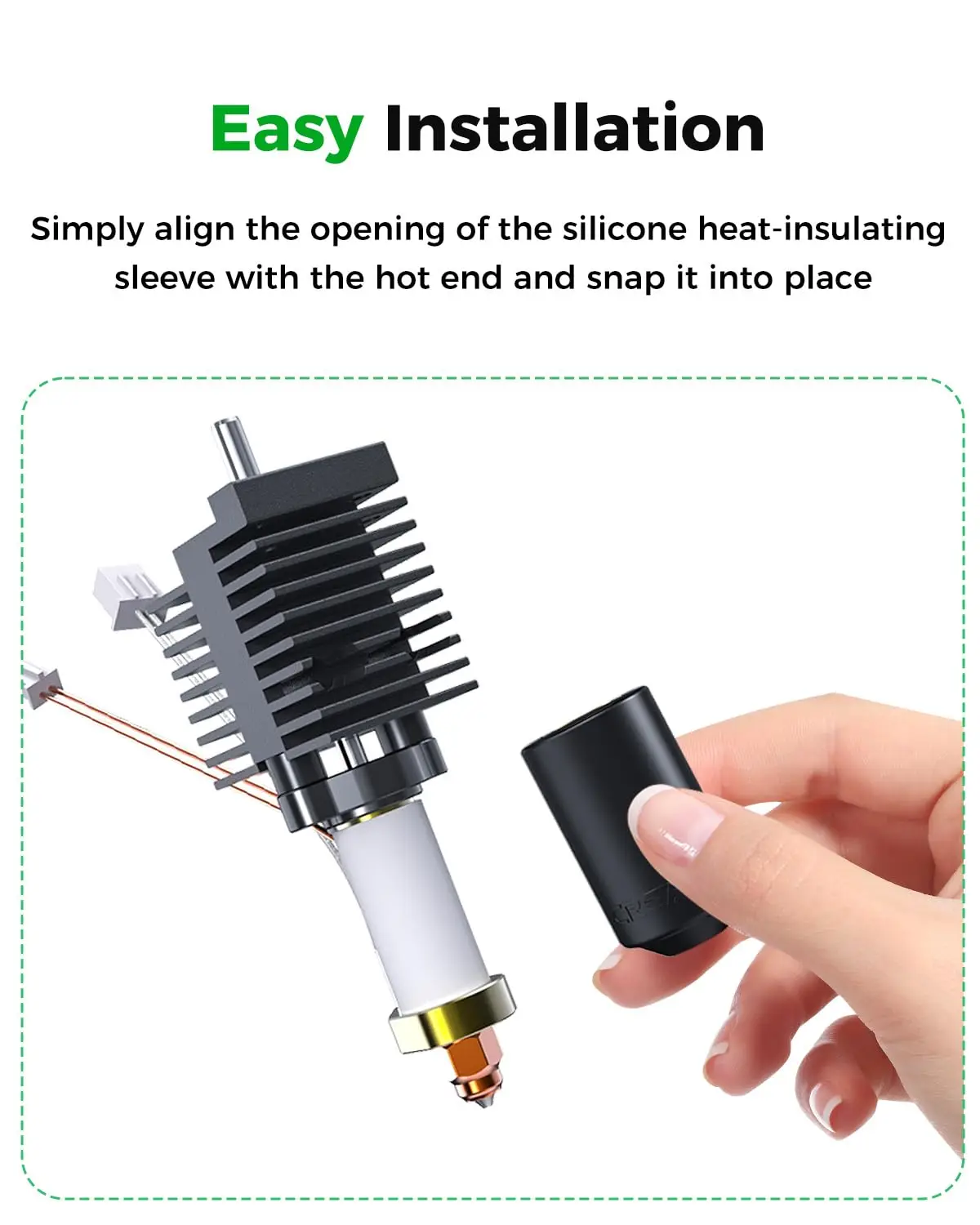Creality K2/K2 Pro/K2 Plus Combo Extruder Frontabdeckung Original Upgrade Extruder Kit Unterstützung 1,75 mm Filament extrudiert für K2 Plus – Detail 10