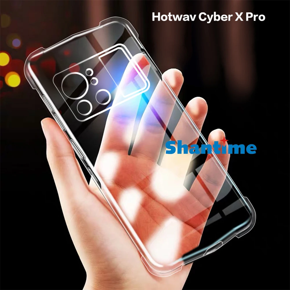 For Hotwav Cyber X Pro Case Ultra Thin Clear Soft TPU Case Cover For Hotwav Cyber X Couqe Funda 6.78 inches