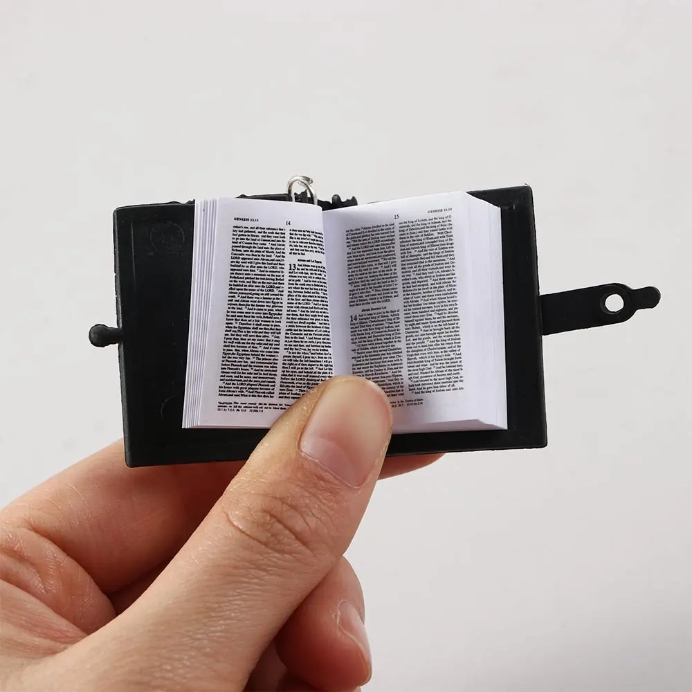 Scala 1:12 Mini Flip book miniature casa delle bambole classico europeo Notebook finta gioca mobili decorazione oggetti di scena per bambole