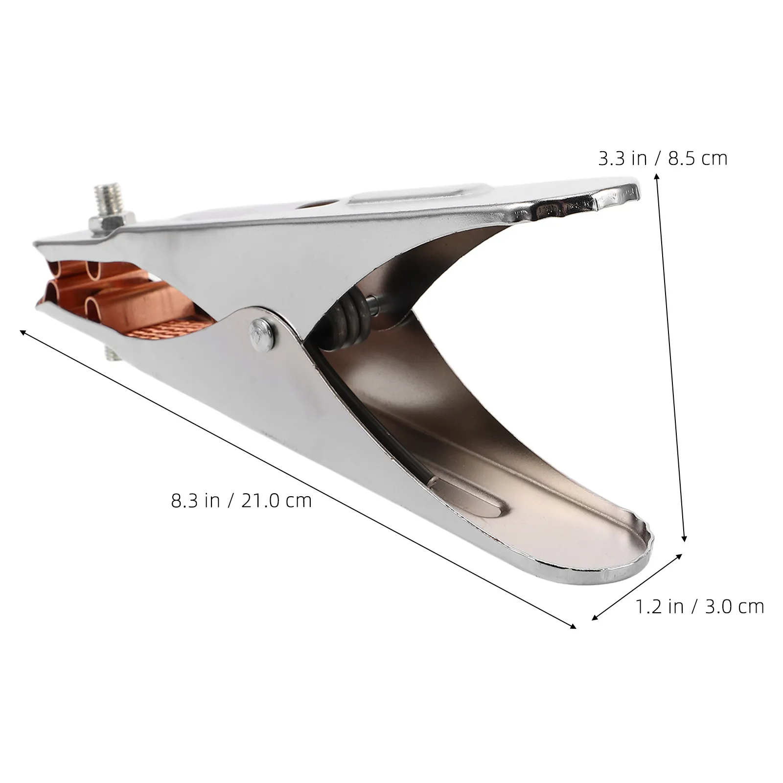 Heavy Duty Welding Ground Clamp Earth Grounding Clip for Welder Machine Excavator Cable Connection