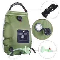 Outdoor Shower 20L Solar Energy Heat Camp Shower Camping Bag Bag Shower Portable New