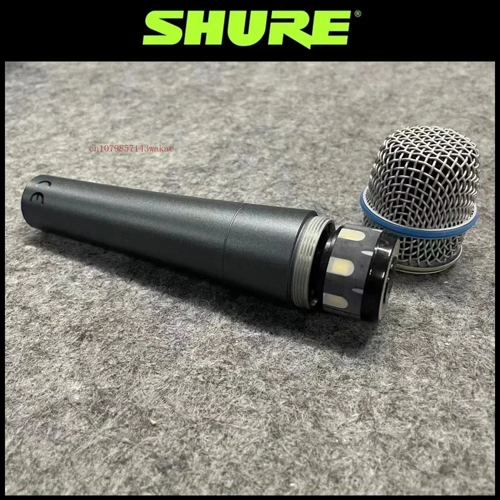 SHURE BETA 유선 마이크, 다이나믹 카디오이드 스튜디오, 홈 레코드 핸들 마이크, 가라오케 음악, 무대 공연, 라이브 마이크, 57A