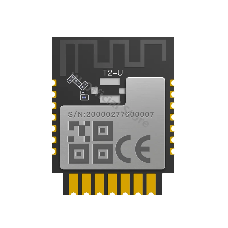 

Tuya T2-U Module Low Power Embedded WiFi/Bluetooth Module Support AP/STA Connection, New Original