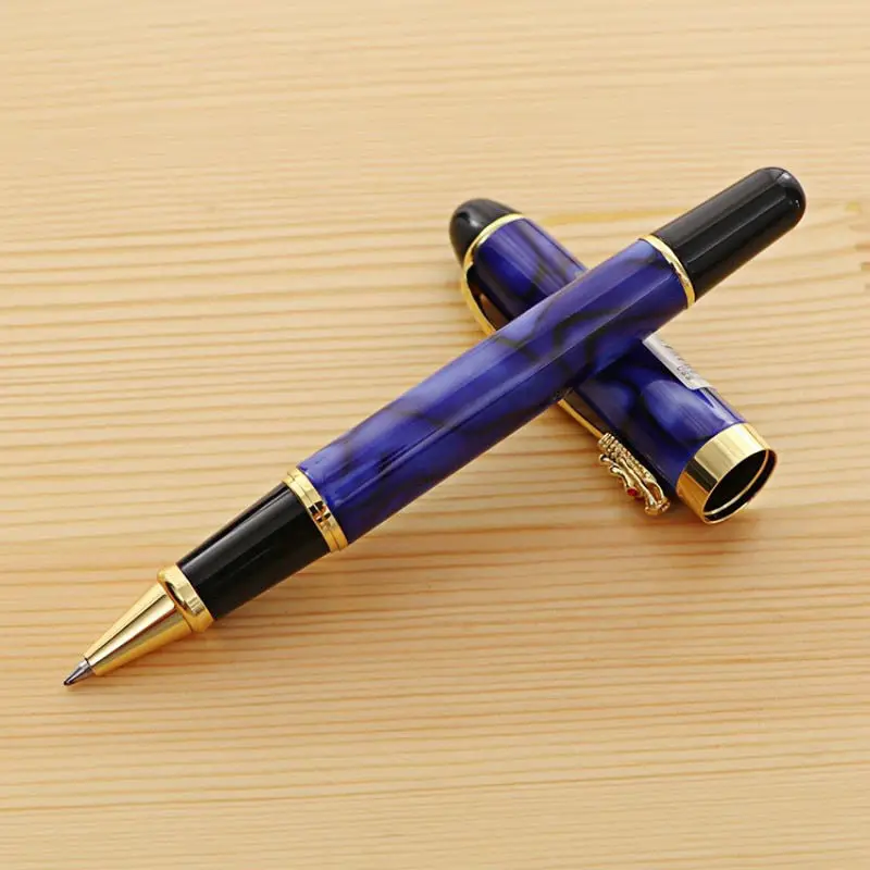 

New Business Marbled Ballpoint Pen Black 0.7mm Cute Pens Premium Business Present for Boss Back To School Gel Pens Stationery
