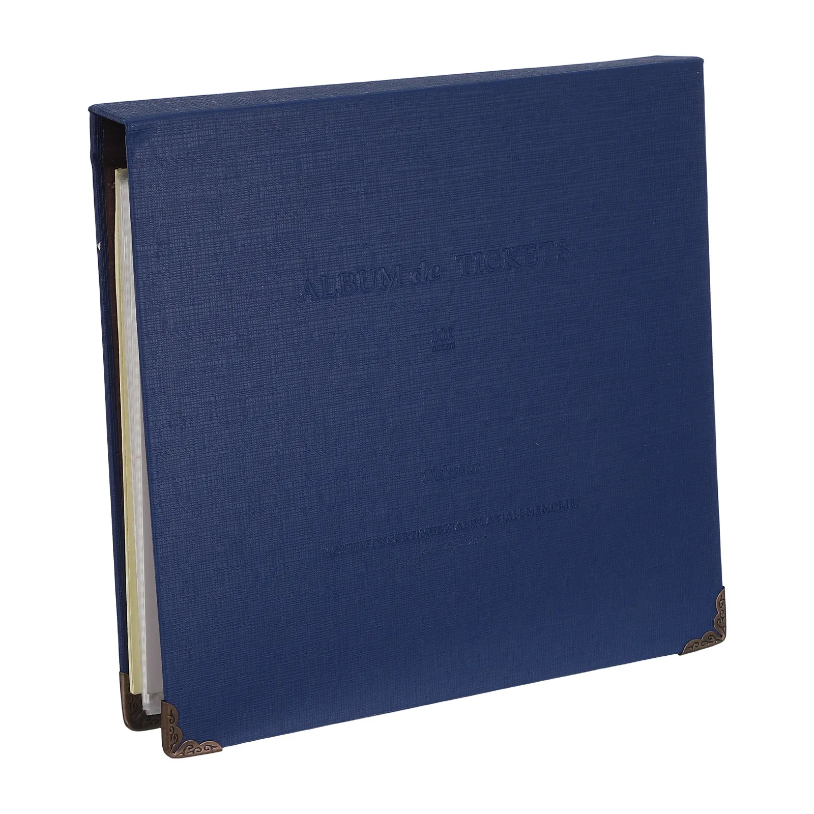 Album-de-recuerdos-de-33-paginas-de-color-azul-oscuro-para-guardar-boletos-de-peliculas-conciertos-trenes-y-aviones-organizador-coleccion-y-espacio-de-almacenamiento-para-recuerdos