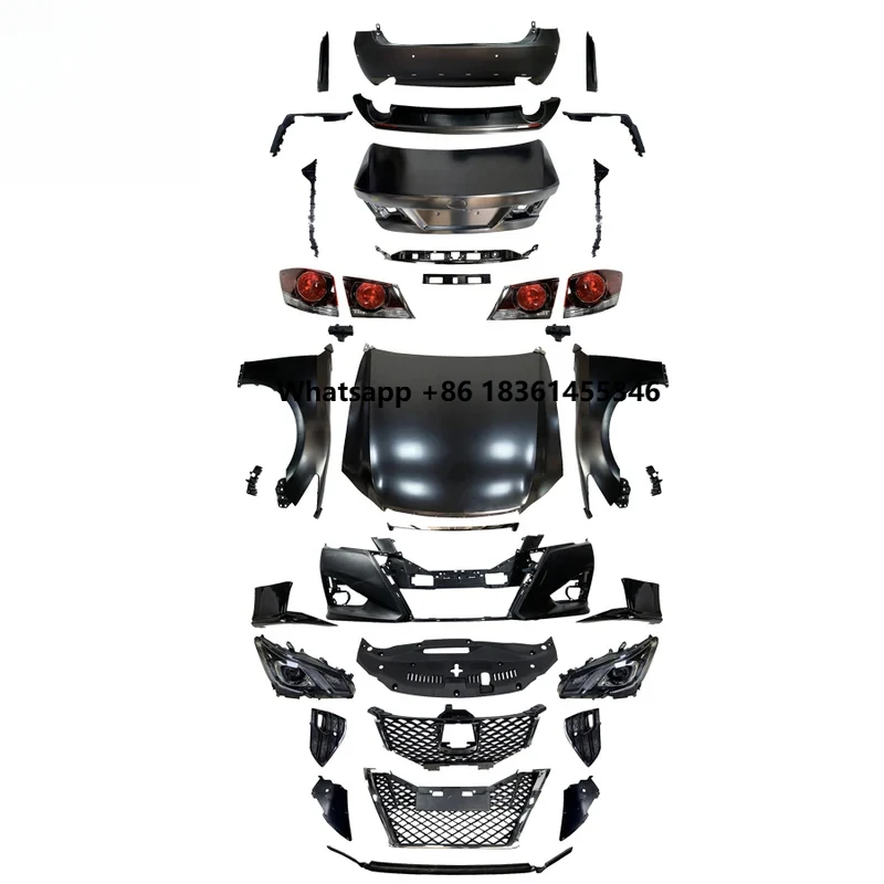 

Car Body Kit 2012 -2014 CROWN to 2014-2018 CROWN GRS 214 Front Bumper Rear Bumper Hood Headlamp Taillamp