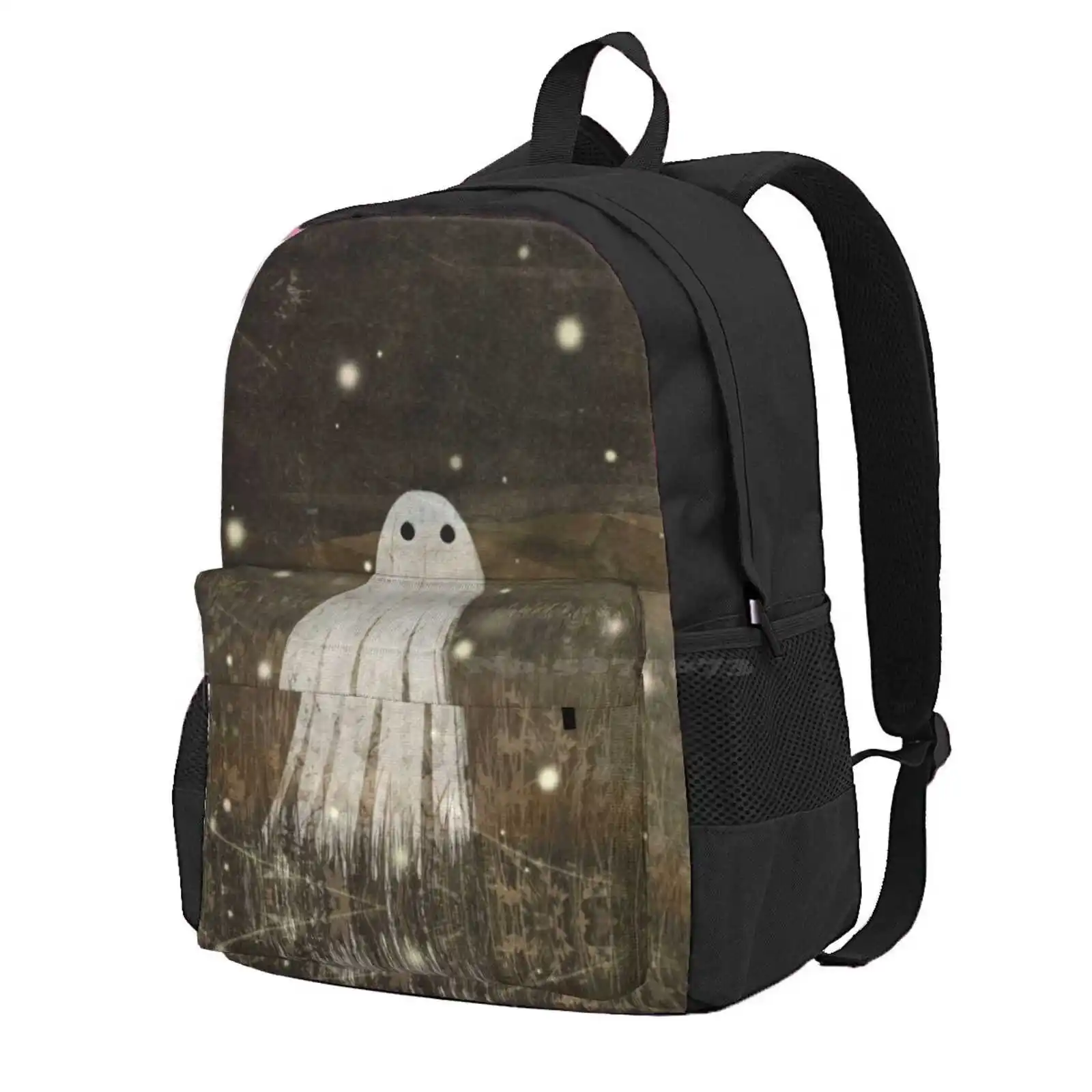 

Fireflies Hot Sale Schoolbag Backpack Fashion Bags Ghost Summer Spooky Vitange Folk Art Creepy Cute Haunted Flireflies Light