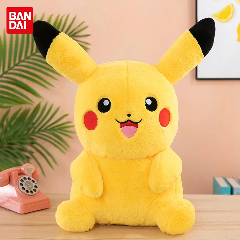 

Pokemon Plush Cartoon Anime Figure Pikachu Plush Stuffed Pet Model Toy Children Birthday Most Welcome Gifts