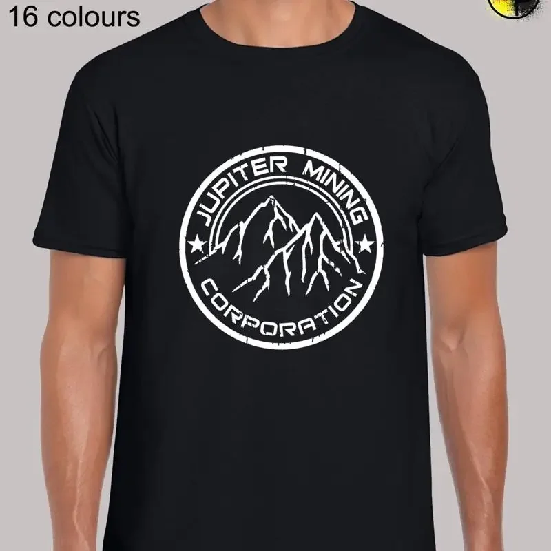 Jupiter Mining Corporation Comedy TV Show Funny Novelty Regular T Shirt for Men