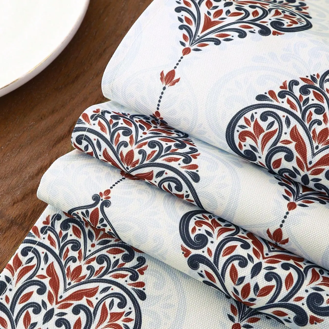 Multicolor Diamond Colored Table Runner Tablecloth Table Set Dinner Decoration Living Room Table Runner