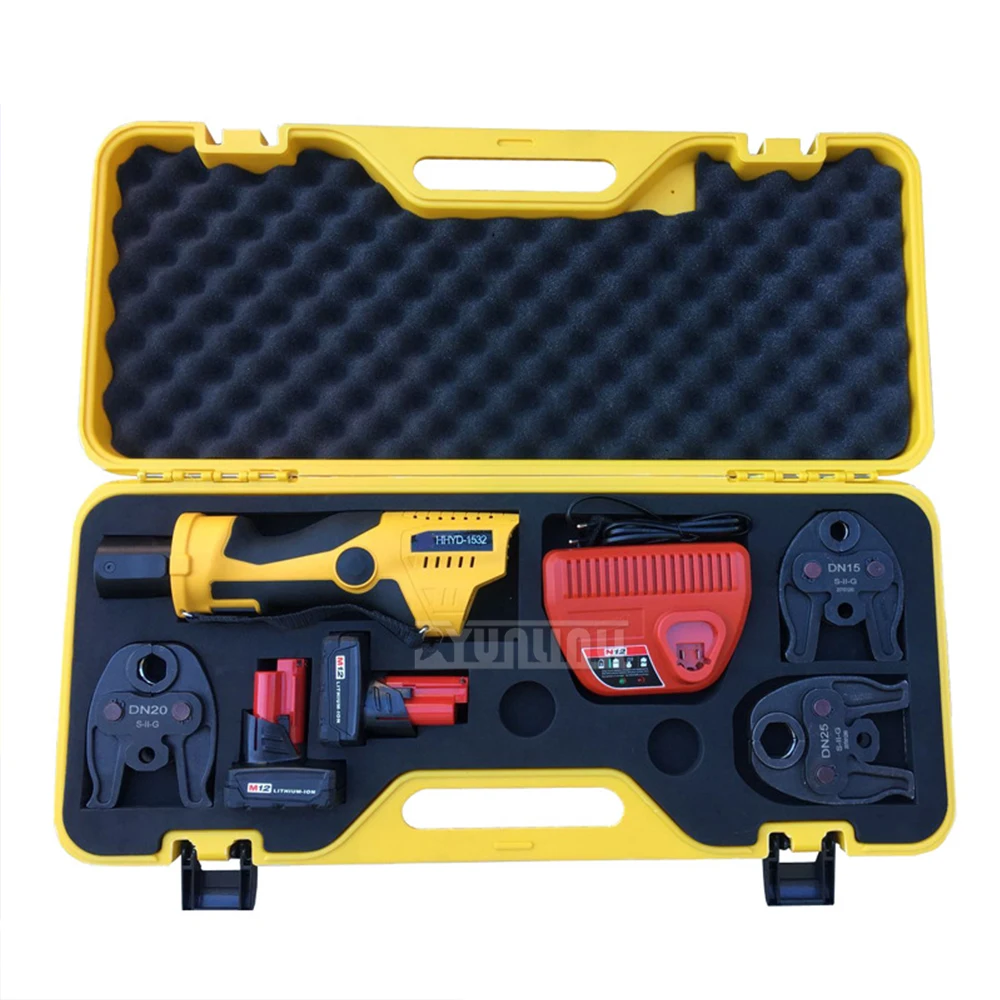 Rechargeable pressure pipe Electric pressure pipe Thin wall stainless steel pressure clamp tool