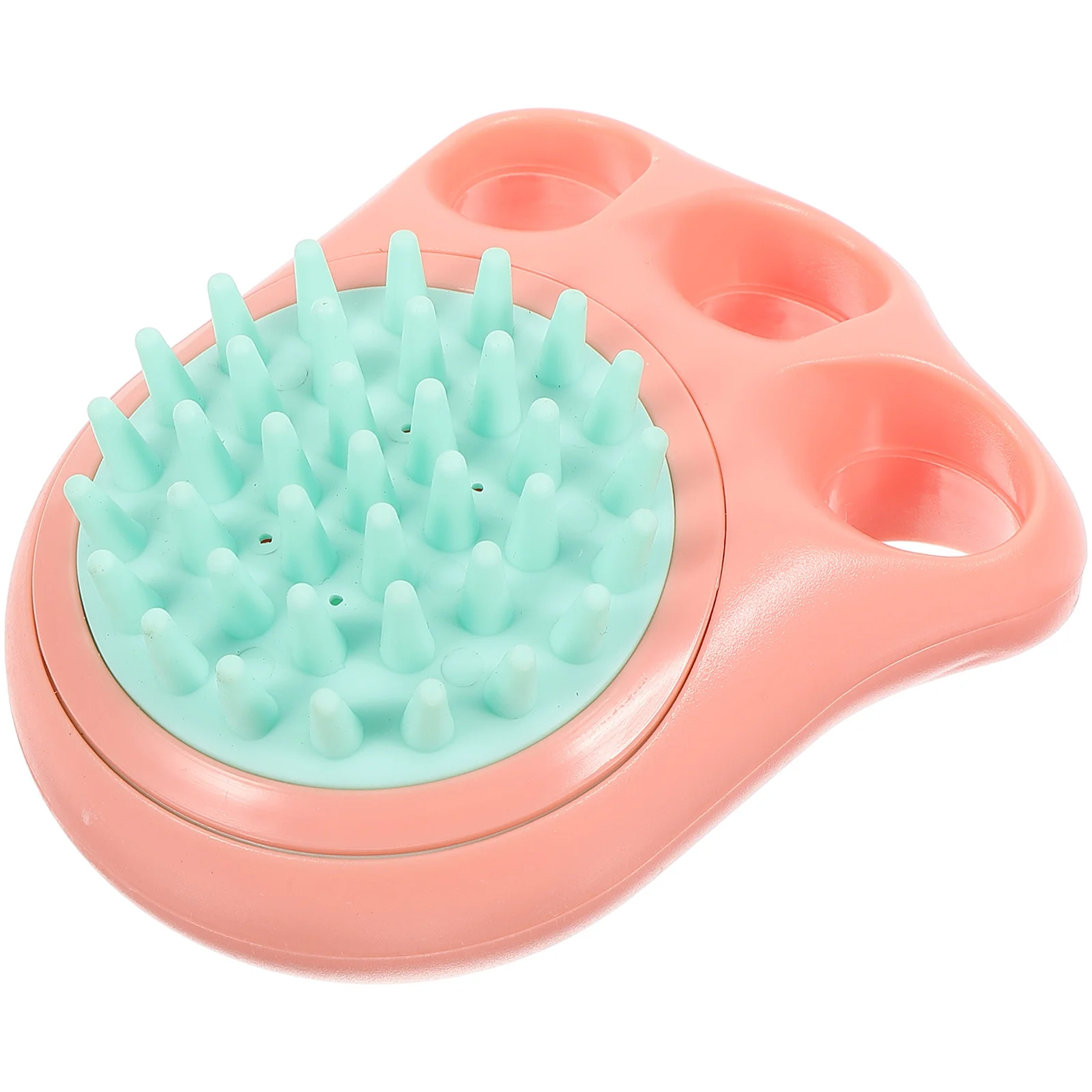 

Cat Grooming Brush Dog Bath Scrubber Pet Massage Tool Ergonomic Design Shampoo Dispenser Shower Hair Remover