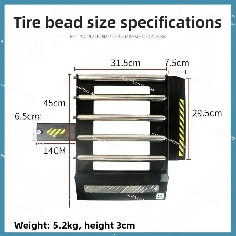 Tire-assisted Shovel-cutting Labor-saving Fast Tire Roller Sliding Base