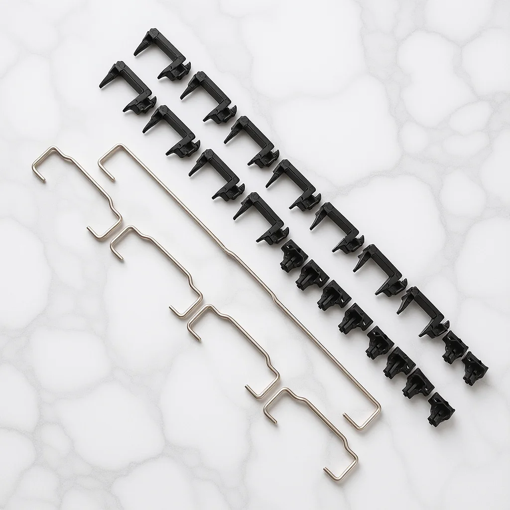 

1Set Key Stabilizer Kit 6.25u 2U Premium Metal Stabilizer Insert for Mechanical Keyboard DIY Replacement Raised Wire Computer