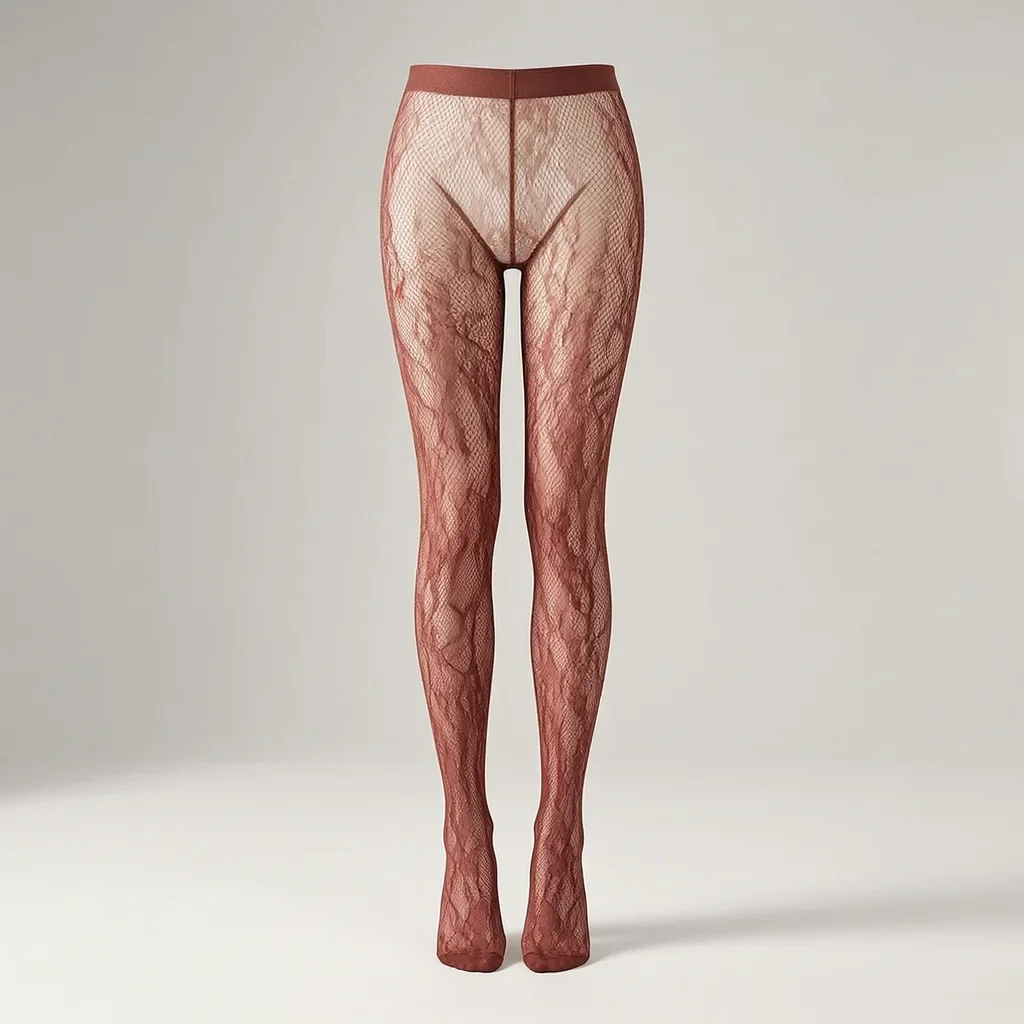 New Mesh Tights Hollow Jacquard Gothic Multicolor Thin Transparent Stockings For Women Cosplay Halloween Party