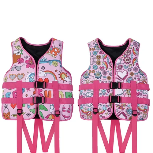 Imagen 1 del producto Chalecos salvavidas para adultos, chaleco de natación de alta flotabilidad, seguridad profesional, pesca portátil para barcos, rescate, hombres y mujeres, revestimiento de piscina