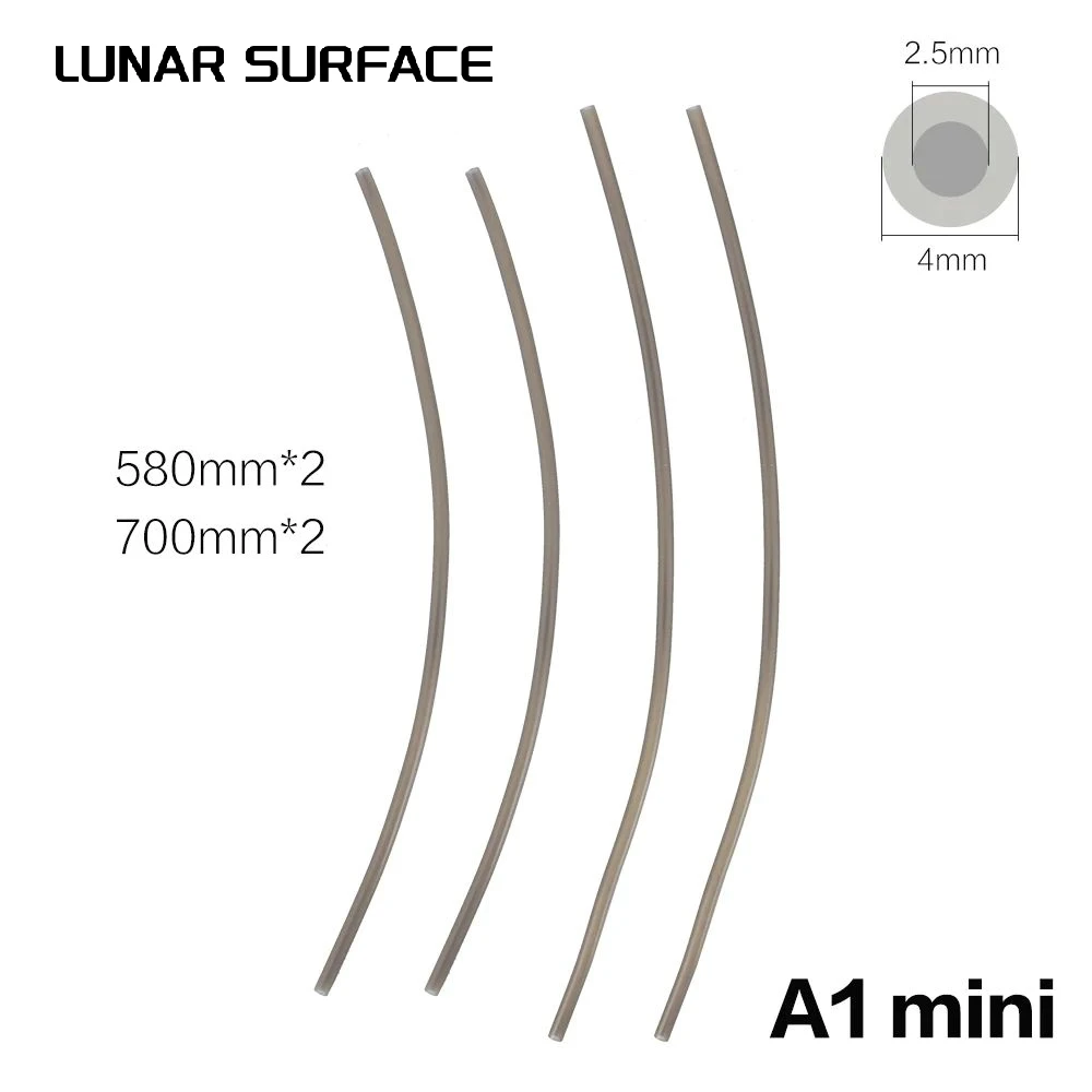 L\'imprimante LS-3D partie le mini DeliTuber du laboratoire P1P/AMS/A1 de Bambu, l\'extrudeuse de Bowden de DeliPipe 1.75mm ID2.5mm Hong4mm pièces de