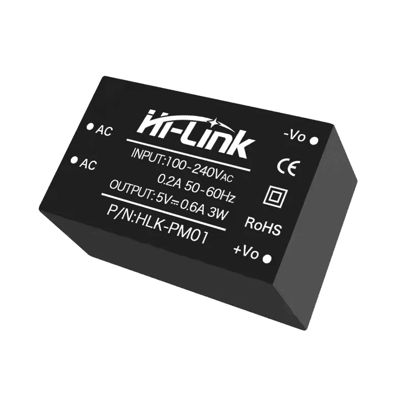 HLK-PM01 AC DC 220V to 5V 3W Mini Power Supply Module for Intelligent Household Switch Converter Hi-Link ORIGINAL