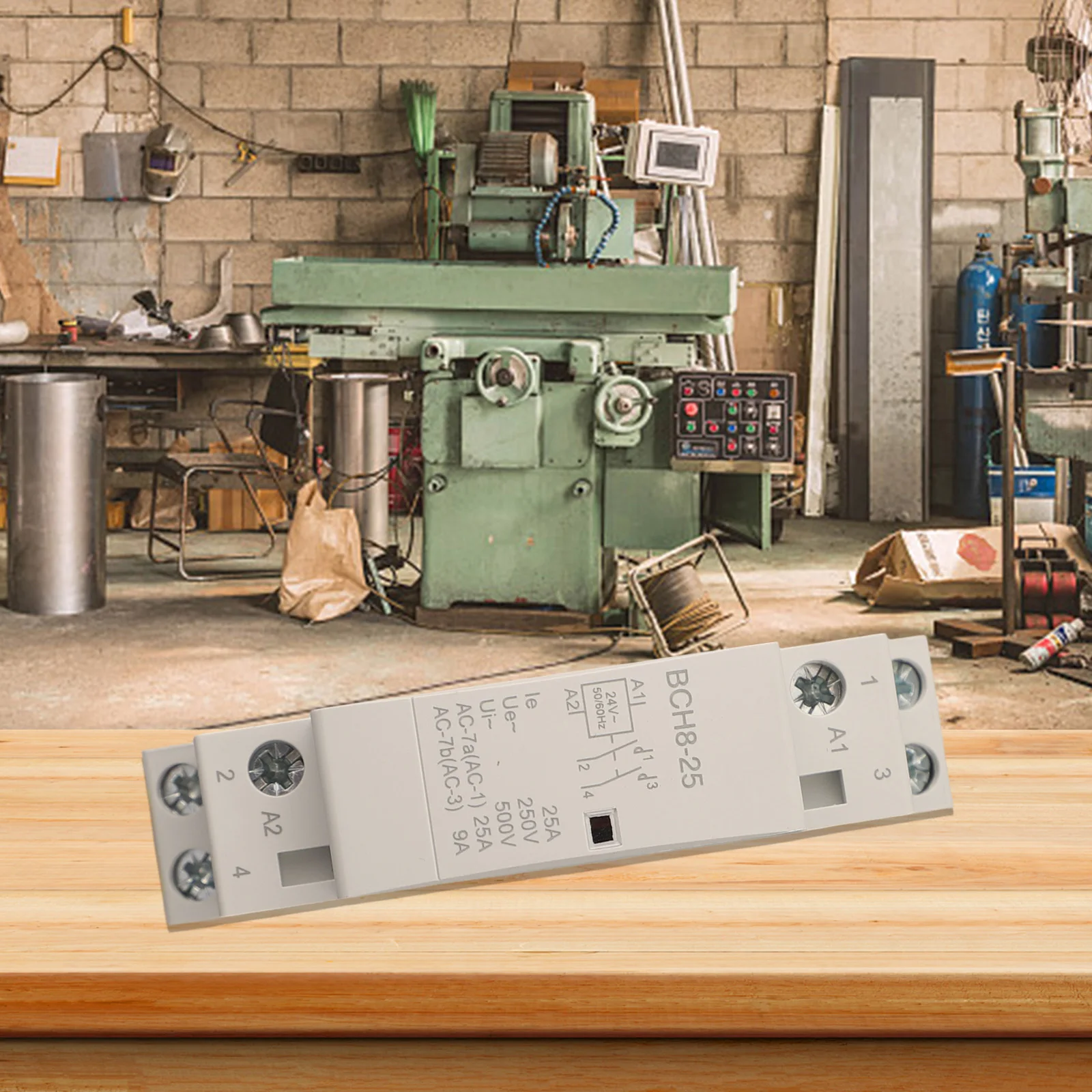 

Beautiful Appearance 24V 25A Contactor Compact Size High-quality Insulation Materials No Noise Safe Use Suitable For Hotels