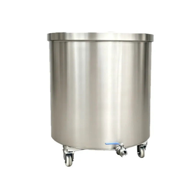 

Stainless steel drawing cylinder, mobile dispersion cylinder, paint and ink mixing drum, polished and brushed