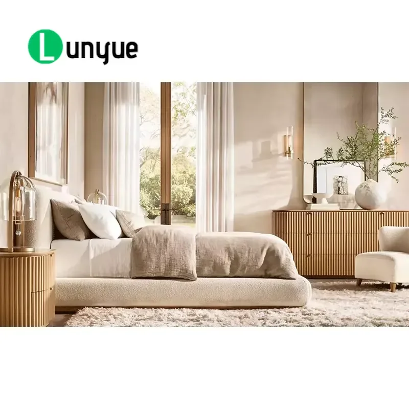 Luxury Solid Wood Dining Side Cabinet Modern Handmade Furniture Storage Credenza for Living Room Home Decor High Quality