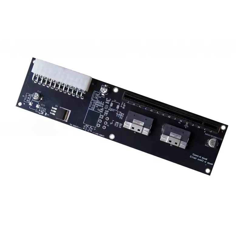 SFF-8654 8I X2 To Pcie X16 Graphics Card Docking Adapter For External Pcie X16 Graphics Card SFF-8654