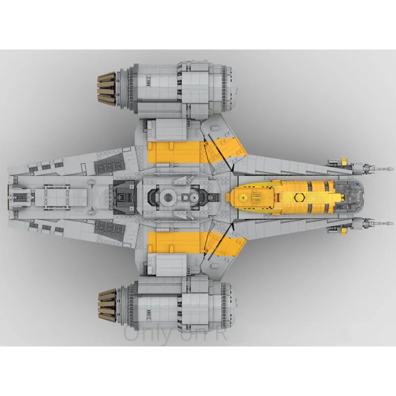 

MOC-237473 New City Outer Space Spaceship Building Block Model 7113 Pieces Boys' and Children's Birthday Christmas Toy Gift