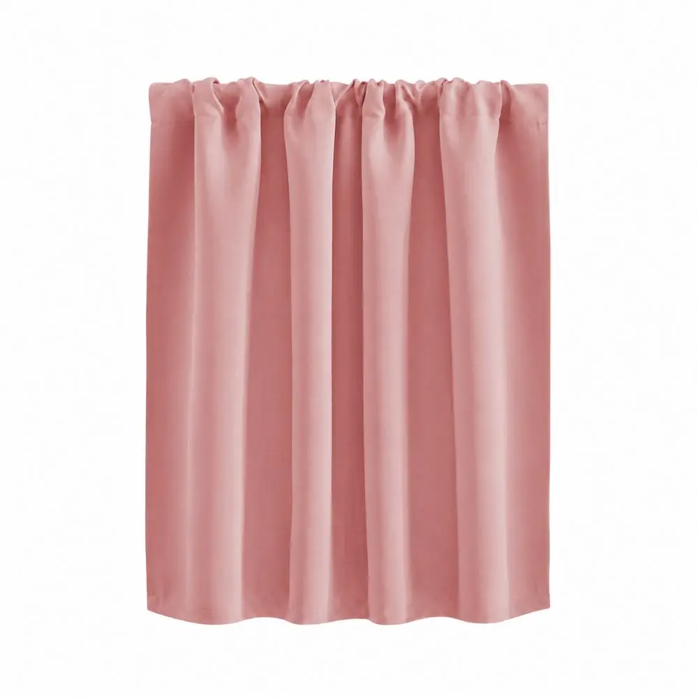 1PC 76×60CM Short Blackout Curtains Solid Color Washable Kitchen Curtain Breathable Thickened Partition Curtain Multipurpose