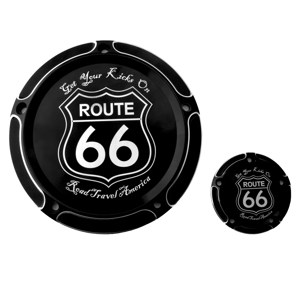 Motorcycle Aluminum Derby Timing Points Covers Fit For Harley SuperLow XL883L IRON 883 Forty Eight XL1200X Seventy Two XL1200V