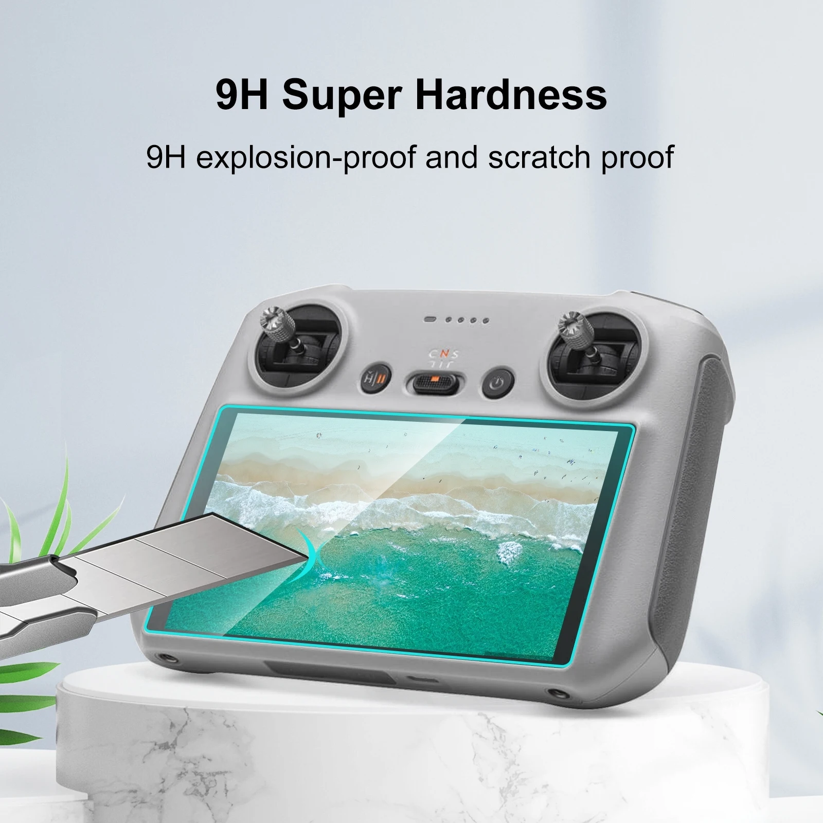 طبقة رقيقة واقية ل DJI Mini 4 3 Pro Air 3S واقي للشاشة من الزجاج المقسى مضاد للخدش طبقة شاشة لملحقات DJI RC RC 2