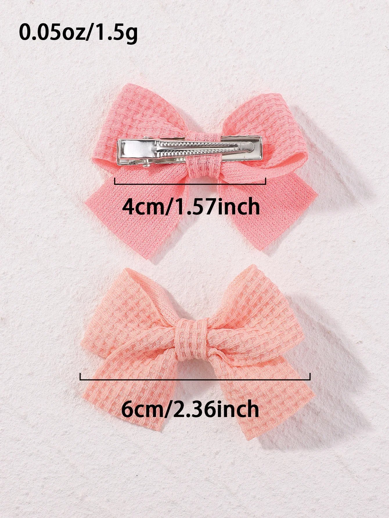 10 unids/set de horquilla con lazo de algodón suave y dulce para niña, horquilla con bloque de Color, pasadores delicados, accesorios Kawaii para niños