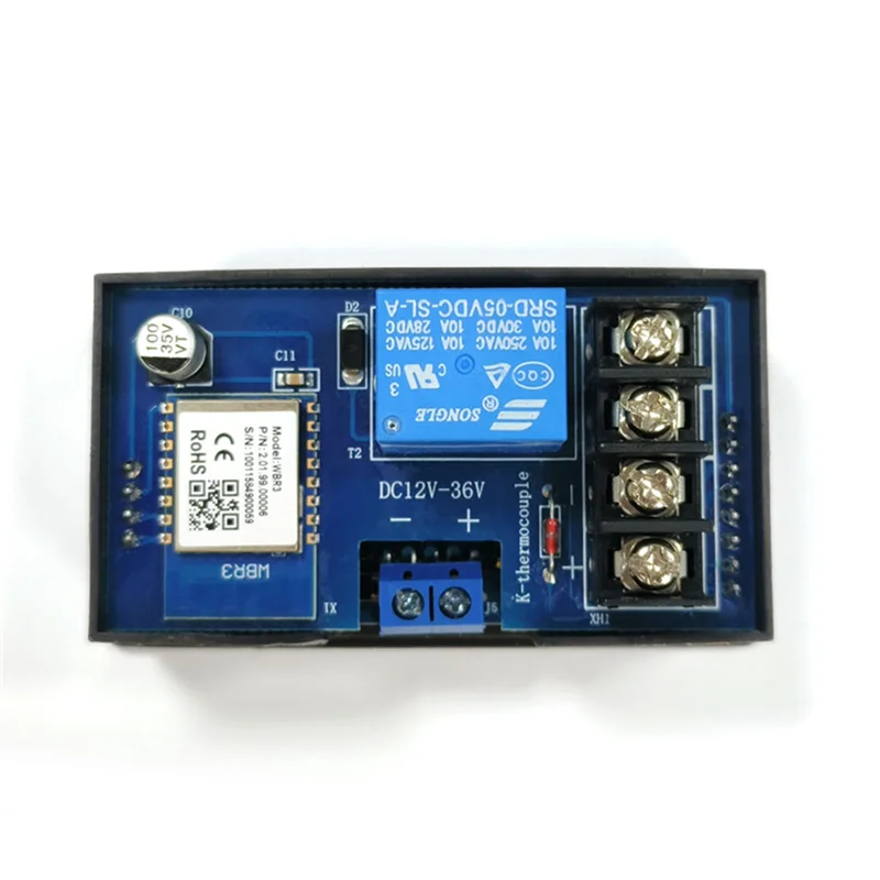 

-PQWN WIFI Remote Digital Temperature Controller K Thermocouple High Temperature Controller -99-999 Degrees ZFX-WT01 Easy Instal