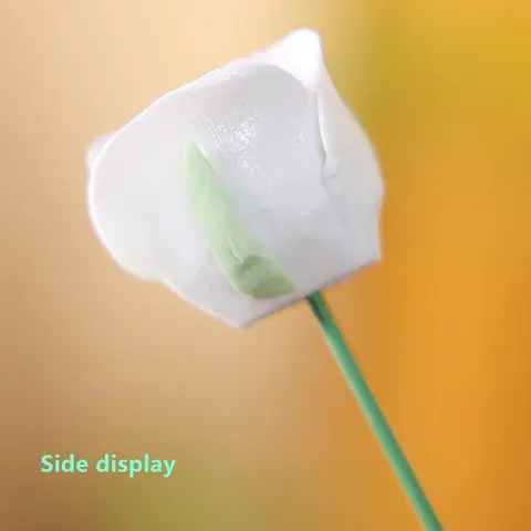 हस्तनिर्मित सिरेमिक फूल सिमुलेशन चीनी मिट्टी के बरतन गुलाब नकली फूल कलियों फूल कभी नहीं मुरझाने वाले पुंकेसर कब्र अलंकरण बलिदान 12 best sales चीनी मिट्टी के फूल - №11