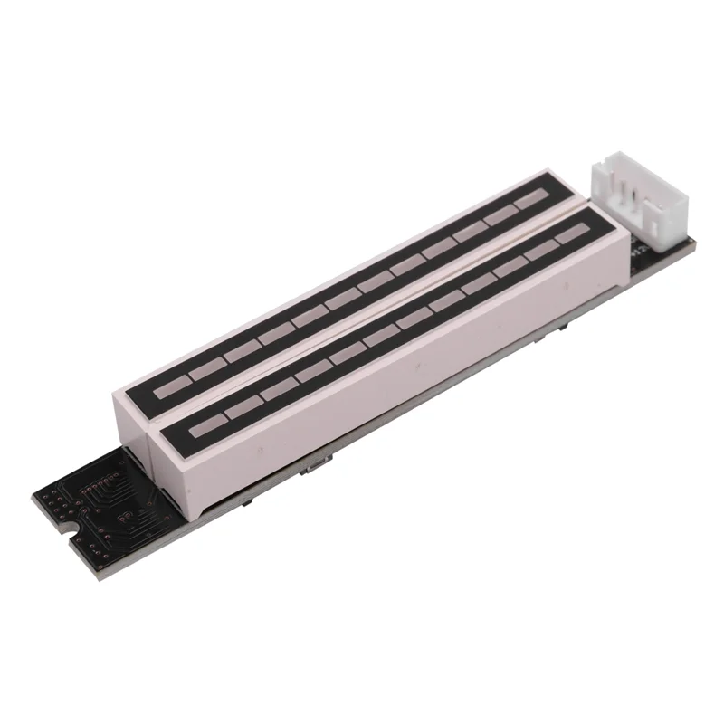 Mini placa amplificadora estéreo con indicador de 12 niveles, tablero de velocidad de luz ajustable con modo AGC, KITS de bricolaje