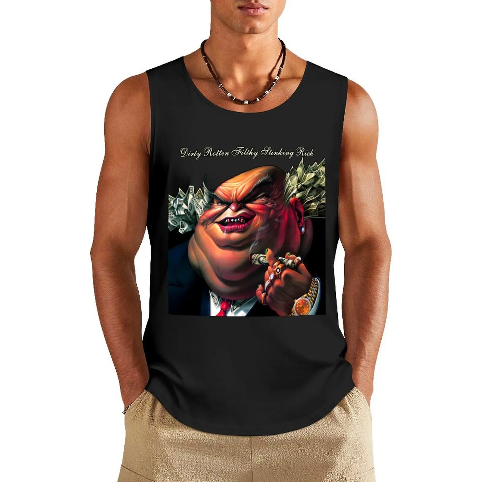 

Copy of Warrant Tank Top Working vest t-shirt for men Fitness men clothing