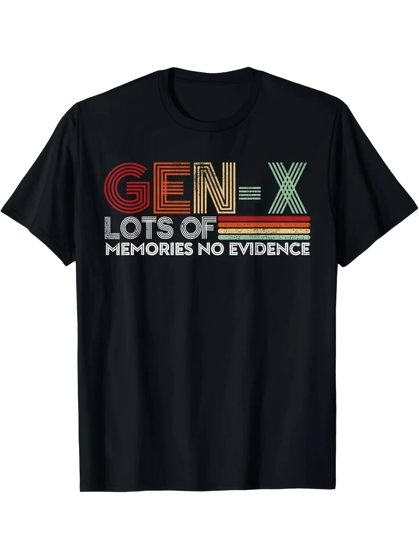 Plus Size, Gen X: Nostalgic Humor T-Shirt- The Perfect Choice for Casual Outdoors, for Teenager