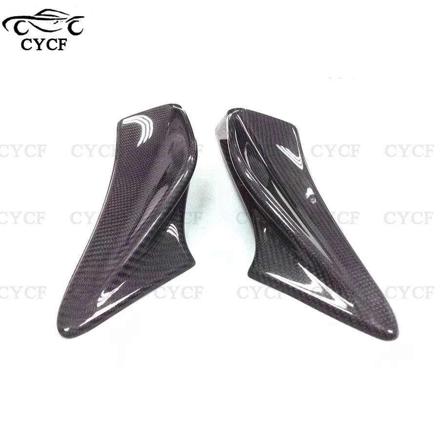 For Toyota GT86 BRZ high quality Real carbon fiber rear spoiler side wrap angle wing Separator Auto body kit