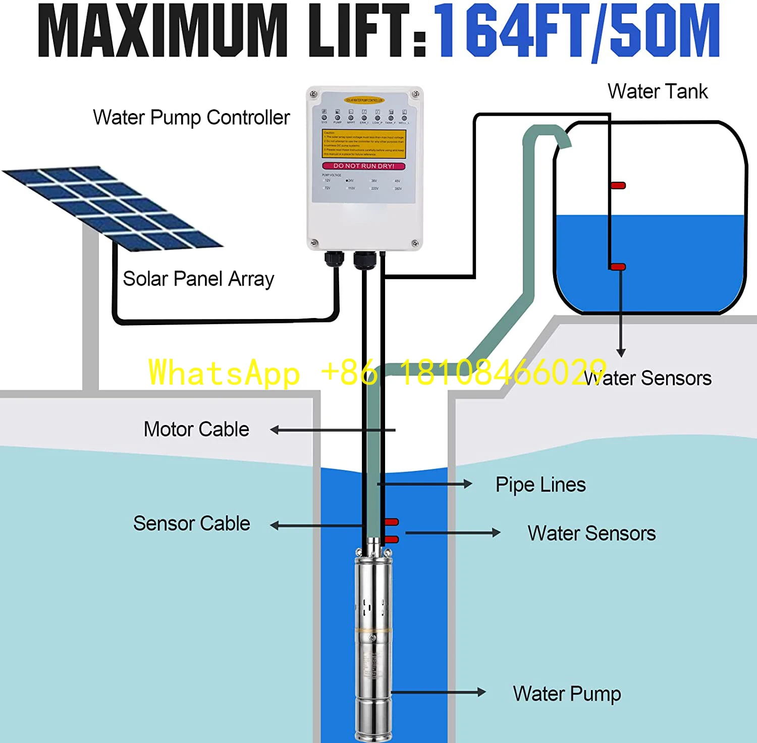 

ible Surface Solar Powered Water Pump Machine Wholesale Private Label Solar Submers