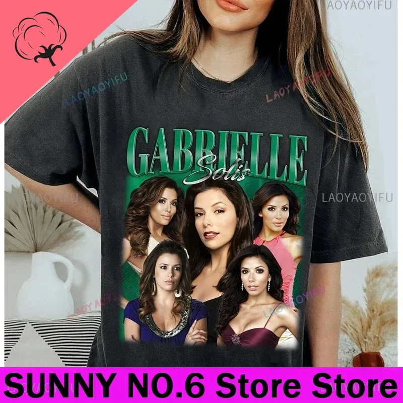 Top Sale Popular Famous Gabrielle Solis Vintage T-Shirt Tees Unisex Trendy Shirts Tailor-made