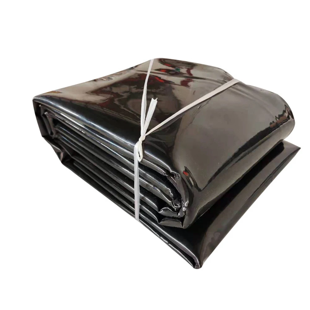 

0.3mm Waterproof HDPE Folding Polyethylene Pond Liner Black Fish Liner Garden Landscaping Backyard Waterfalls Koi Ponds