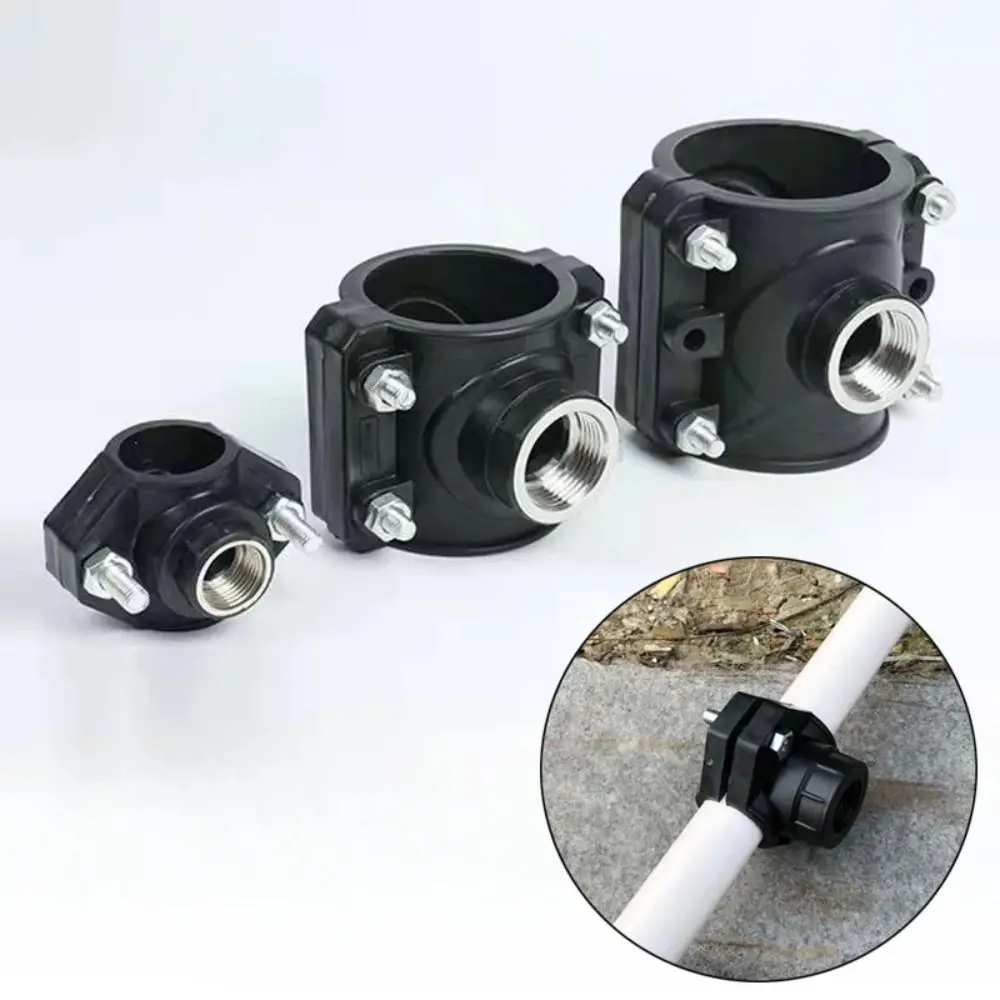 

32-50mm Clamp Saddle Portable Repair Pipe Fittings Valve Clips Water pipe renovation Quick Connection Tool