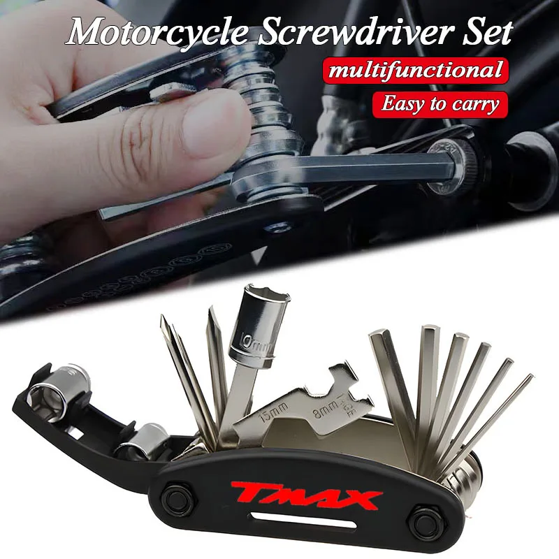 

Новинка для TMAX530 TMAX 560 TMAX T-MAX 500 530 SX/DX 560 Tech Max, аксессуары для мотоциклов, инструмент для ремонта винтов, набор шестигранных ключей